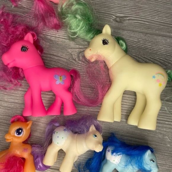 Vintage and newer My little pony and horse lot figurine toys rainbow dash & more - Picture 12 of 12